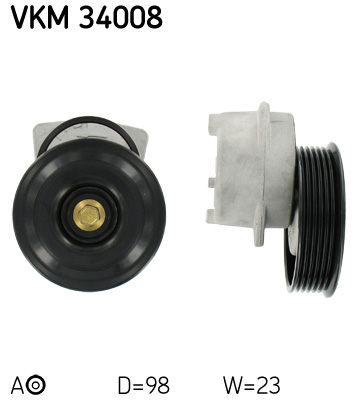 Tendicinghia, Cinghia Poly-V - VKM 34008 SKF